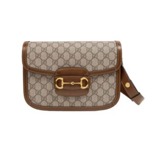 6DB59D82-C17C-1185-0377-242F36EF12F3.jpg Gucci Horsebit 1955 Canvas Small Shoulder Bag
