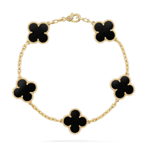 Vintage Alhambra bracelet, 5 motifs