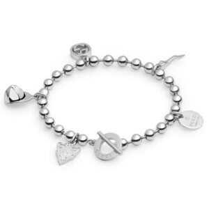 D5656715-19B2-4B16-4173-7E8DD45FDBE2.jpg BRACELET WITH PENDANTS SILVER INTERLOCKING