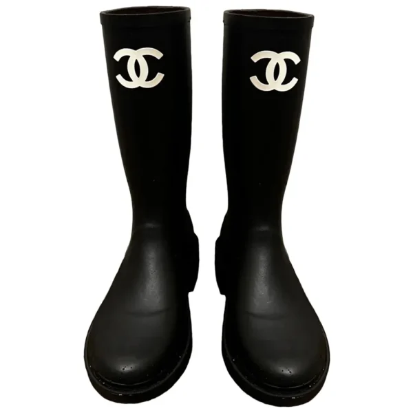 black-rubber-chanel-boots-31876125-1_3 Chanel rain boots